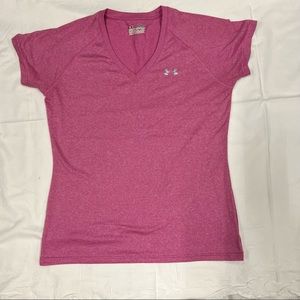 Under Armour Pink Heat Gear T-shirt